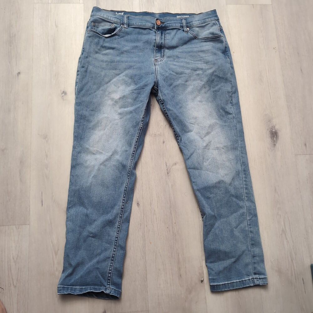 Mugsy Daytonas Jeans Mens 38 Blue Stretch Denim Mugsy Daytonas